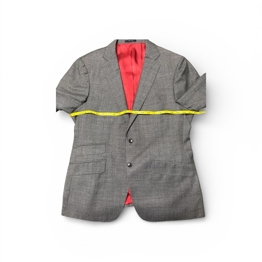 Suit Supply REDA Sienna Gray men’s suit size 46S. - Picture 16 of 16